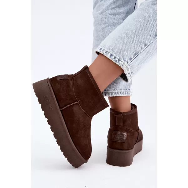  Ženski čevlji BIG STAR SHOES UU274223 RJAVE/BEŽ SENCE 