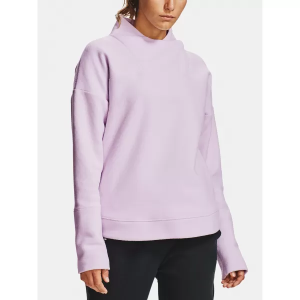  Ženski pulover UNDER ARMOUR RECOVER FLEECE WRAP NECK 1356347-570 VIJOLIČNA 