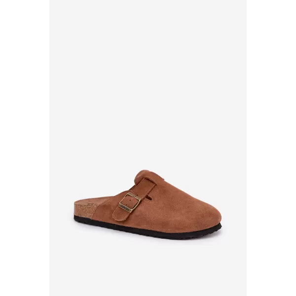  Ženski copati BIG STAR SHOES RR274A387 RJAVA/BEŽ 