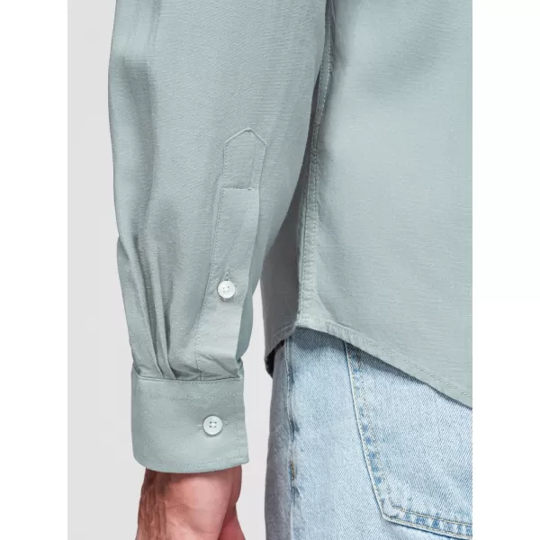  Moška srajca OMBRE OM-SHCS-0190 PASTELNO ZELENA 