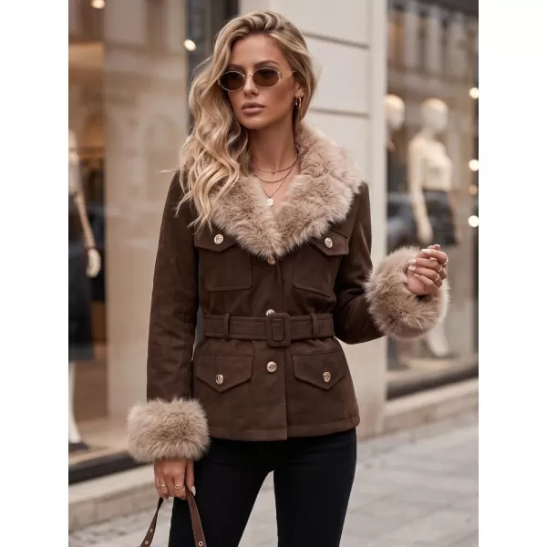  Ženska jakna DSTREET TY5852 RJAVA 
