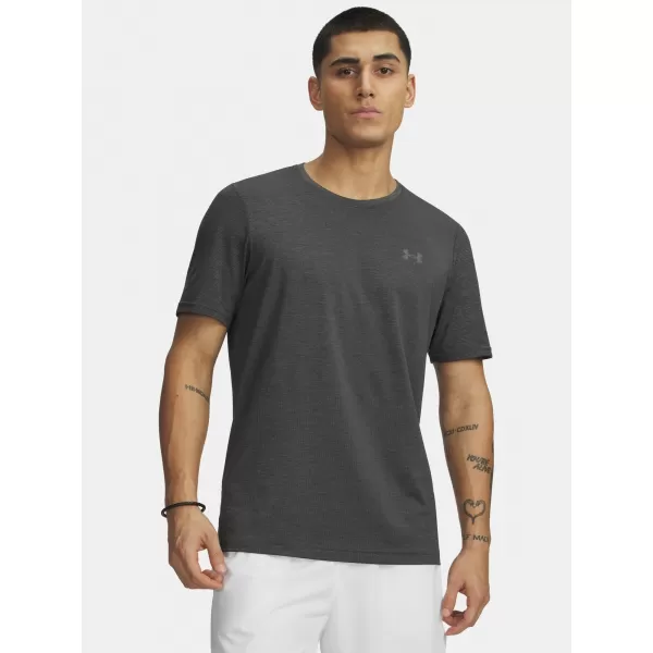  Moška majica s kratkimi rokavi UNDER ARMOUR VANISH ELITE SEAMLESS SS 6010591-009 ČRNA 
