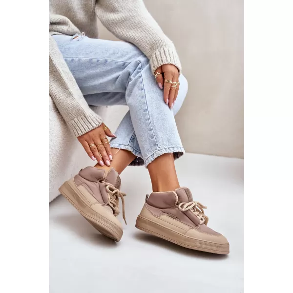  Ženski snežaki BIG STAR SHOES OO274A532 BEŽ 