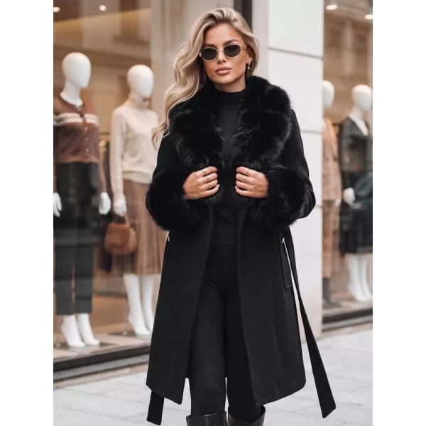  Ženski plašč DSTREET TY6074 ČRNA 