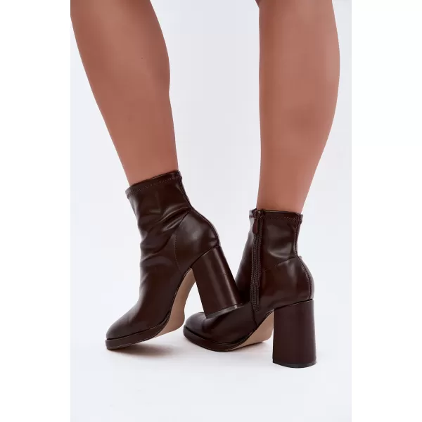  Ženski gležnjarji BOTO NN636 BROWN RJAVA 