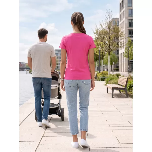  Ženska majica s kratkimi rokavi ALTISPORT NP/ALWST26001 SLADKO ROZA 