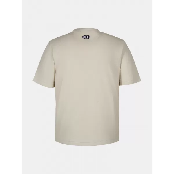  Moška majica s kratkimi rokavi UNDER ARMOUR ICON SW TERRY SS 6009441-110 BELA 