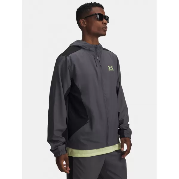  Moška jakna UNDER ARMOUR TECH SPORT WOVEN JKT 6011267-025 SIVA 