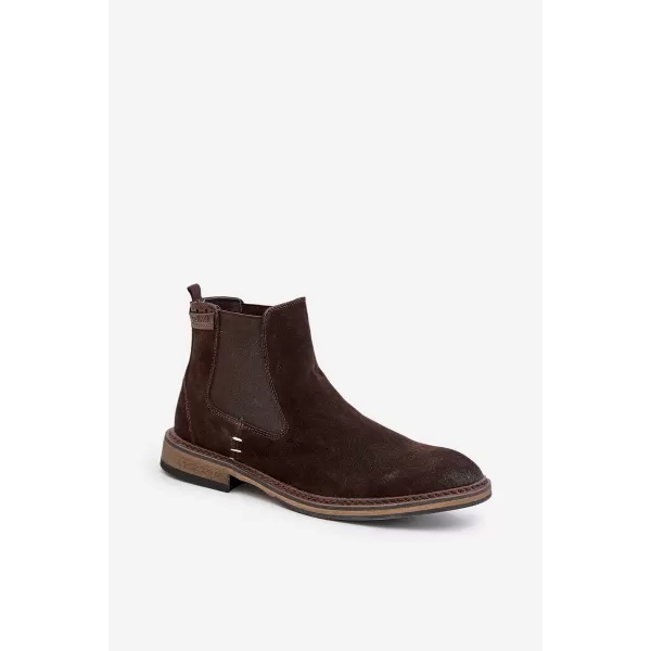  Moški gležnarji BIG STAR SHOES OO174155 RJAVA/BEŽ 