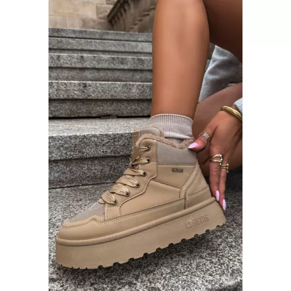  Ženski snežaki BIG STAR SHOES UU274166 BEŽ 