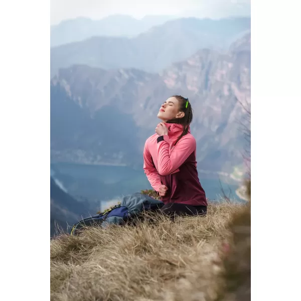  Ženska softshell jakna NORDBLANC BLINK NBSSL8320 ROZA 