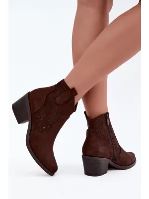 Ženski čevlji S.BARSKI HY62-8147 KAKI