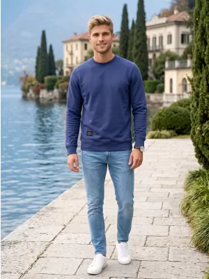Moški pulover ALTISPORT NP/ALMST43001 NAVADE