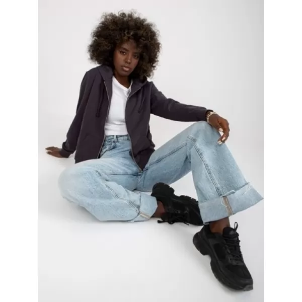  Ženski pulover BASIC FEEL GOOD B-002.10 GRAFIT 