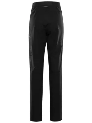 Ženske softshell hlače ALPINE PRO CORBA ČRNA