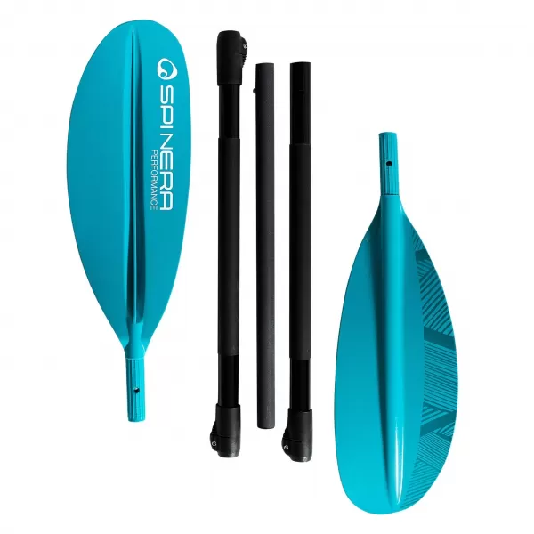  Veslo SPINERA Kayak Performance Fiber 5D MODRA 