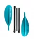 Veslo SPINERA Kayak Performance Fiber 5D MODRA