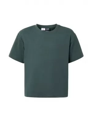 Otroška majica s kratkimi rokavi URBAN CLASSICS UCK7169 STEKLENICA ZELENA