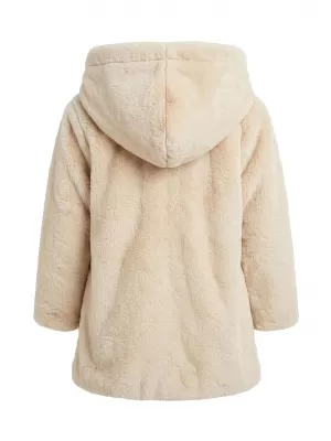 Dekliški plašč URBAN CLASSICS UCK2375-00555 UMAZANO BELO