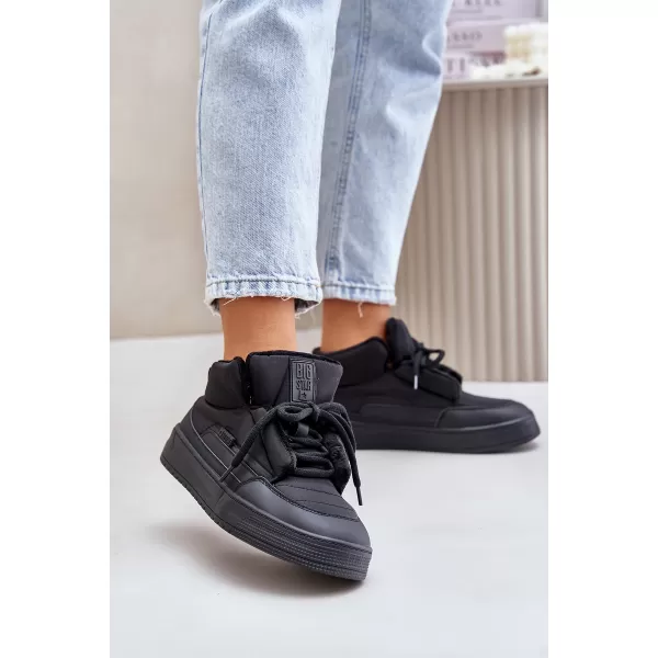 Ženski snežaki BIG STAR SHOES OO274A530 ČRNA 