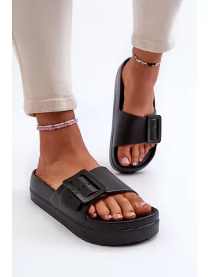 Ženski copati BIG STAR SHOES NN274A662 ČRNA