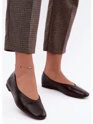 Ženske balerinke BOTO JH602P KAKI