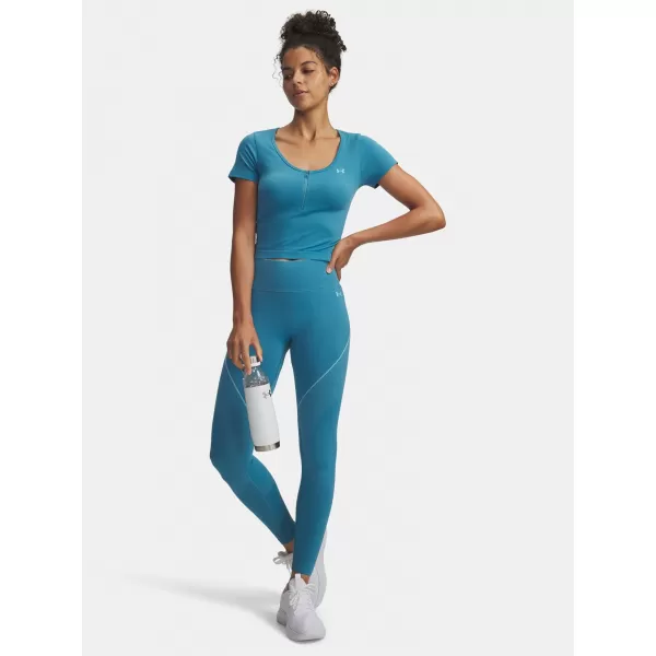  Ženske pajkice UNDER ARMOUR VANISH SEAMLESS LEGGING 6000646-466 MODRA 