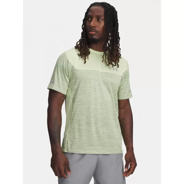  Moška majica s kratkimi rokavi UNDER ARMOUR TECH UTILITY SS 6004965-391 ZELENA 