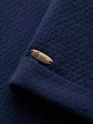Moške kratke hlače OMBRE OM-SRCS-0207 MORNARSKO MODRA