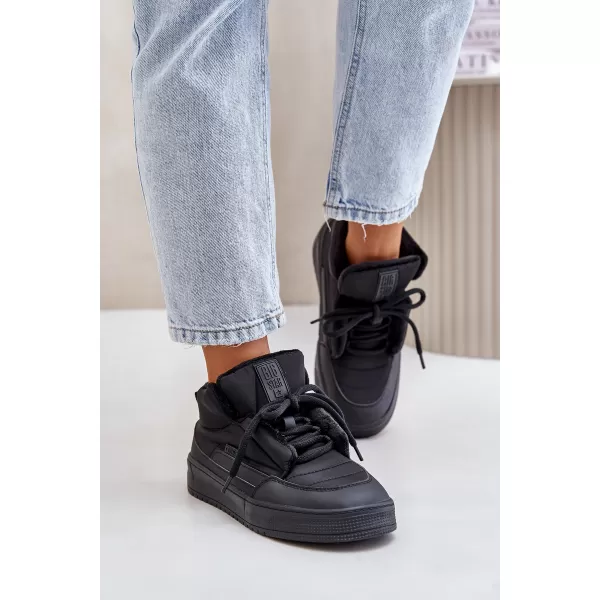  Ženski snežaki BIG STAR SHOES OO274A530 ČRNA 