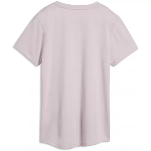  Ženska majica s kratkimi rokavi PUMA W TAD ESSENTIAL CREW TEE 52717749 MEGLENO ROZA 