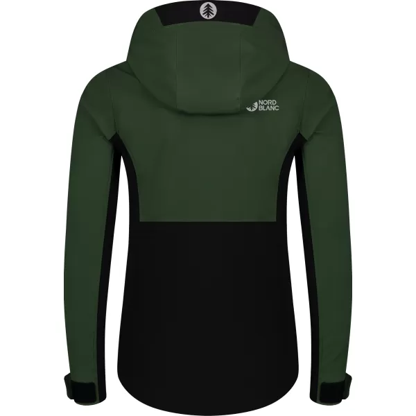  Ženska softshell jakna NORDBLANC BLINK NBSSL8320 ZELENA 