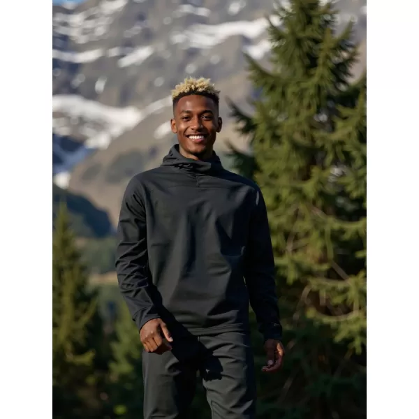  Hitro sušeči moški pulover ALPINE PRO ROLT 2 ČRNA 