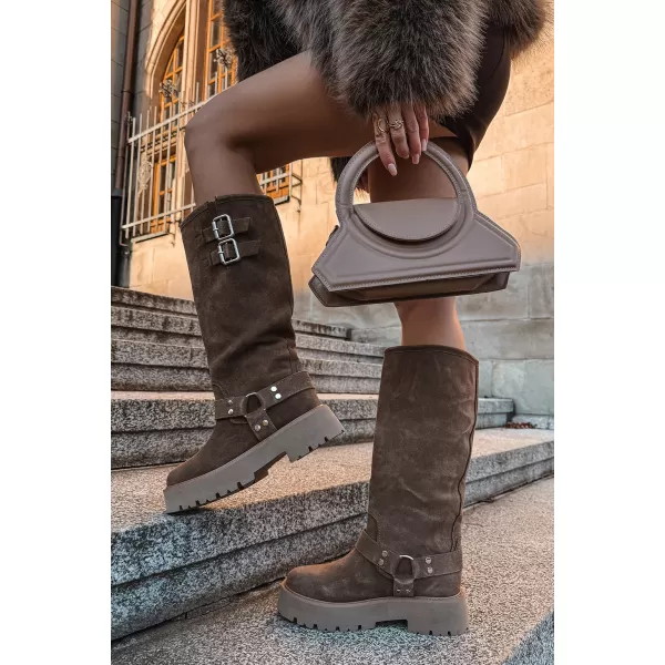  Ženski škornji BIG STAR SHOES OO274A182 BEŽ 