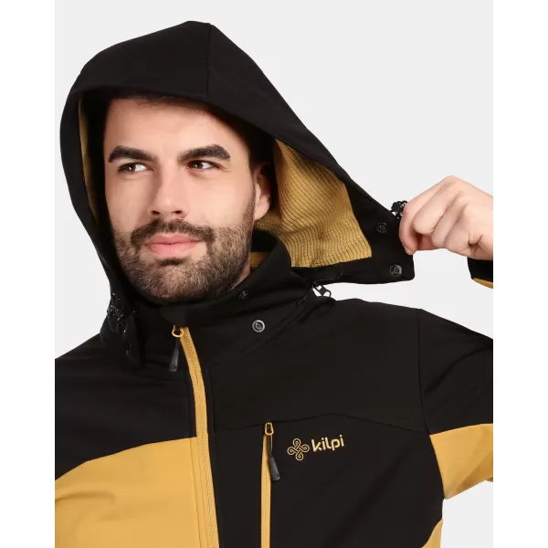  Moška softshell jakna KILPI ONTAVIO-M 1M0112KI ZLATI 
