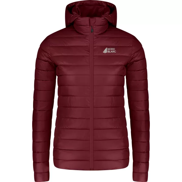  Ženska prešita jakna NORDBLANC NIMBUS WJL8395 BORDO 