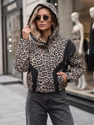 Ženska jakna DSTREET TY6041 RJAVA