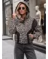 Ženska jakna DSTREET TY6041 RJAVA