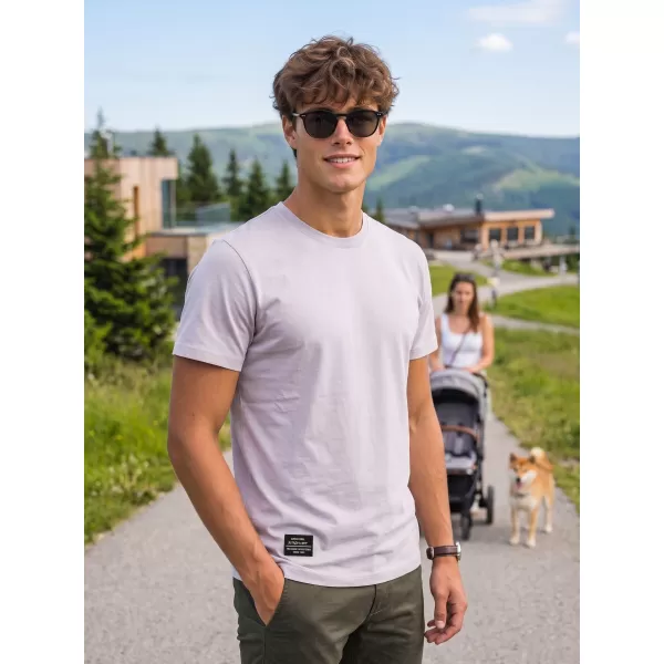  Moška majica s kratkimi rokavi ALTISPORT NP/ALMST20001 NEŽNO SIVA 