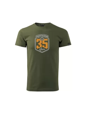 Moška majica s kratkimi rokavi PENTAGON PRIME T-SHIRT ANNIVERSARY K09061-AN ZELENA