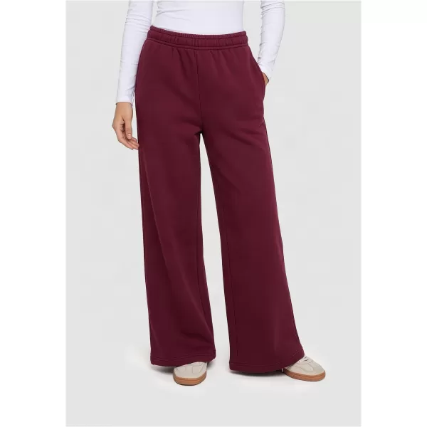  Ženske trenirke URBAN CLASSICS TB8169-00606 BORDO 