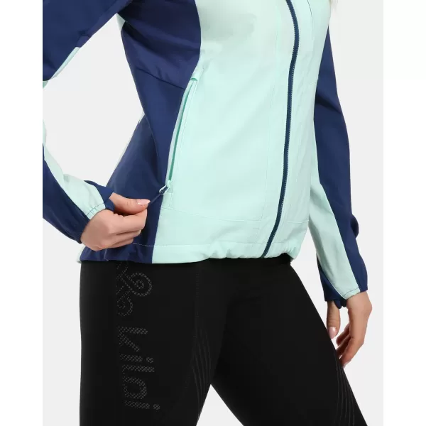  Ženska softshell jakna KILPI BALEO-W 1L0114KI KOVNICA 
