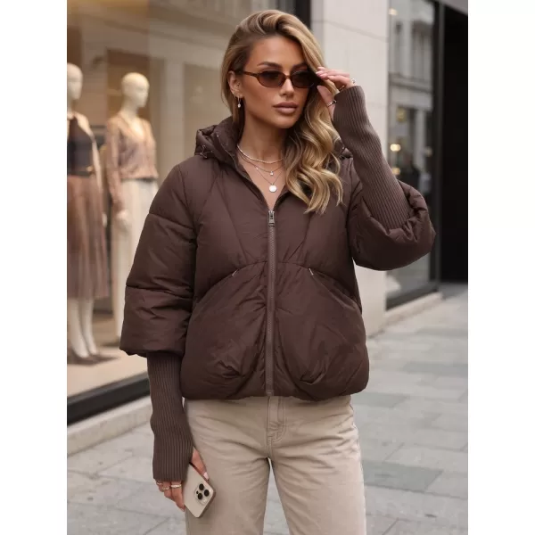  Ženska jakna DSTREET TY5895 RJAVA 