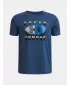 Fantovska majica s kratkimi rokavi UNDER ARMOUR B TECH GRAPHIC SS 6009615-498 MODRA