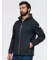 Moška softshell jakna OMBRE OM-JANP-0292 ČRNA