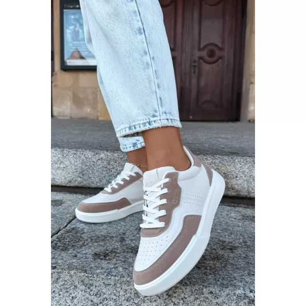 Ženske superge BIG STAR SHOES UU274275 BELA/BEŽ 