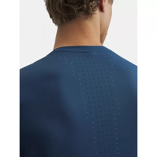  Moška majica s kratkimi rokavi UNDER ARMOUR VELOCITI PRO SHORTSLEEVE 6009506-498 MODRA 