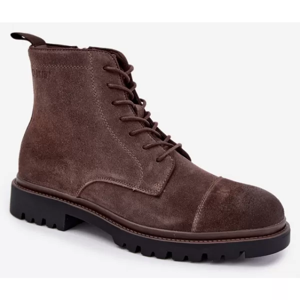  Moški gležnarji BIG STAR SHOES UU174220 ČRNA 