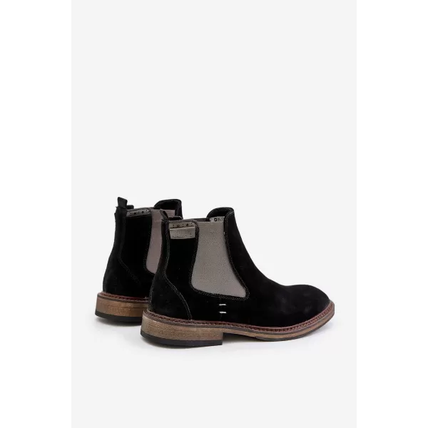  Moški čevlji BIG STAR SHOES OO174154 ČRNA 