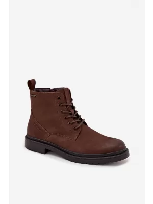 Moški gležnarji BIG STAR SHOES OO174149 RJAVA/BEŽ